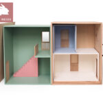 Puppenhaus mit Koffer_set