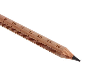 Lineal-Bleistift