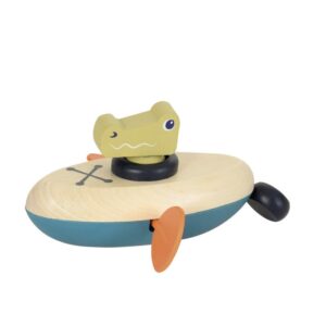 Boat with crocodil